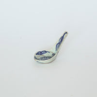 青花絡枝蓮文レンゲ③