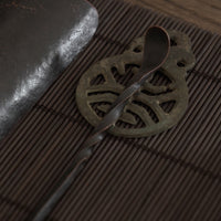 銅製寿字茶枕⑦