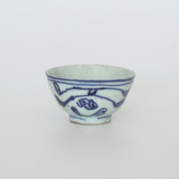 青花双喜文茶杯④