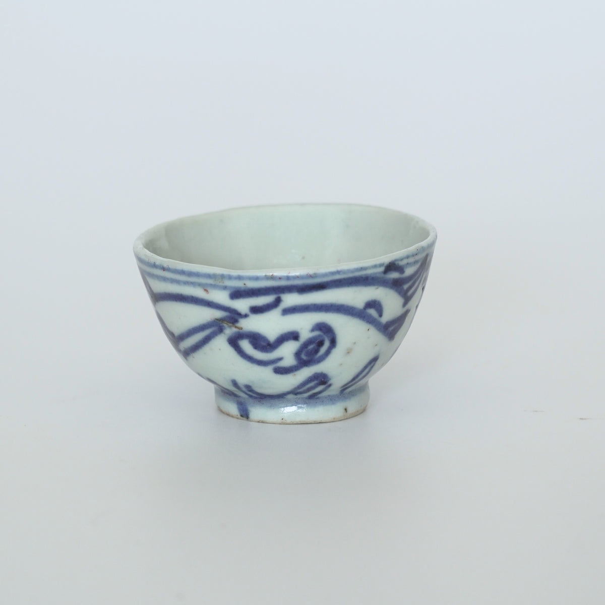 青花双喜文茶杯⑤