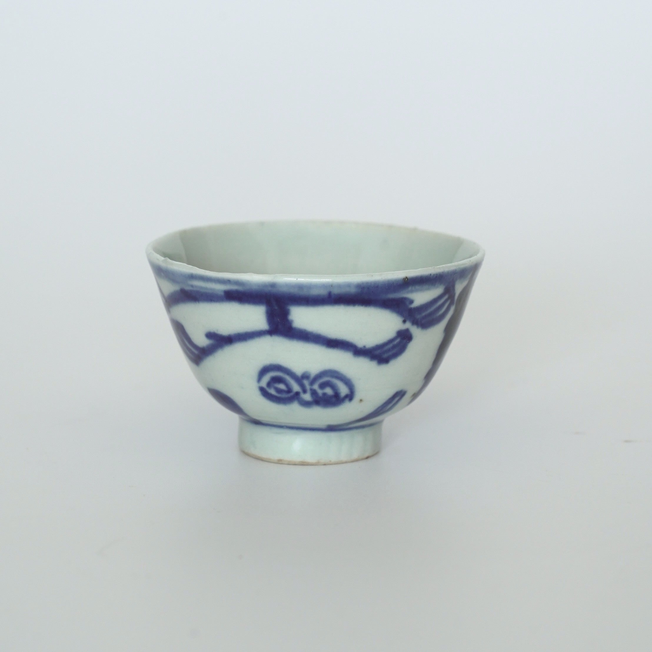 青花双喜文茶杯⑥