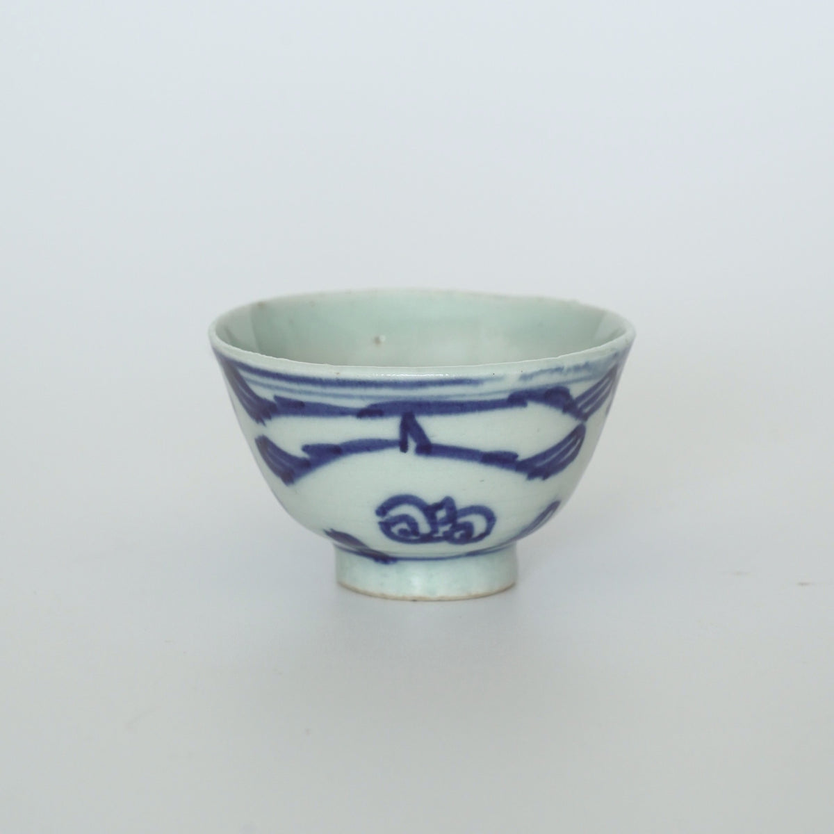 青花双喜文茶杯⑥