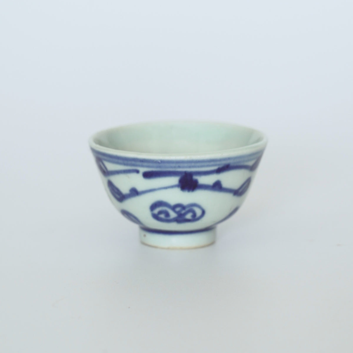 青花双喜文茶杯⑦