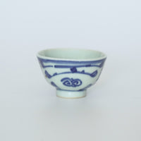 青花双喜文茶杯⑦