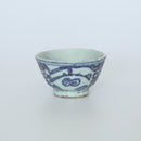 青花双喜文茶杯⑧