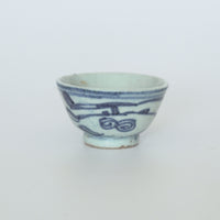青花双喜文茶杯⑧