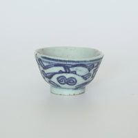 青花双喜文茶杯⑨