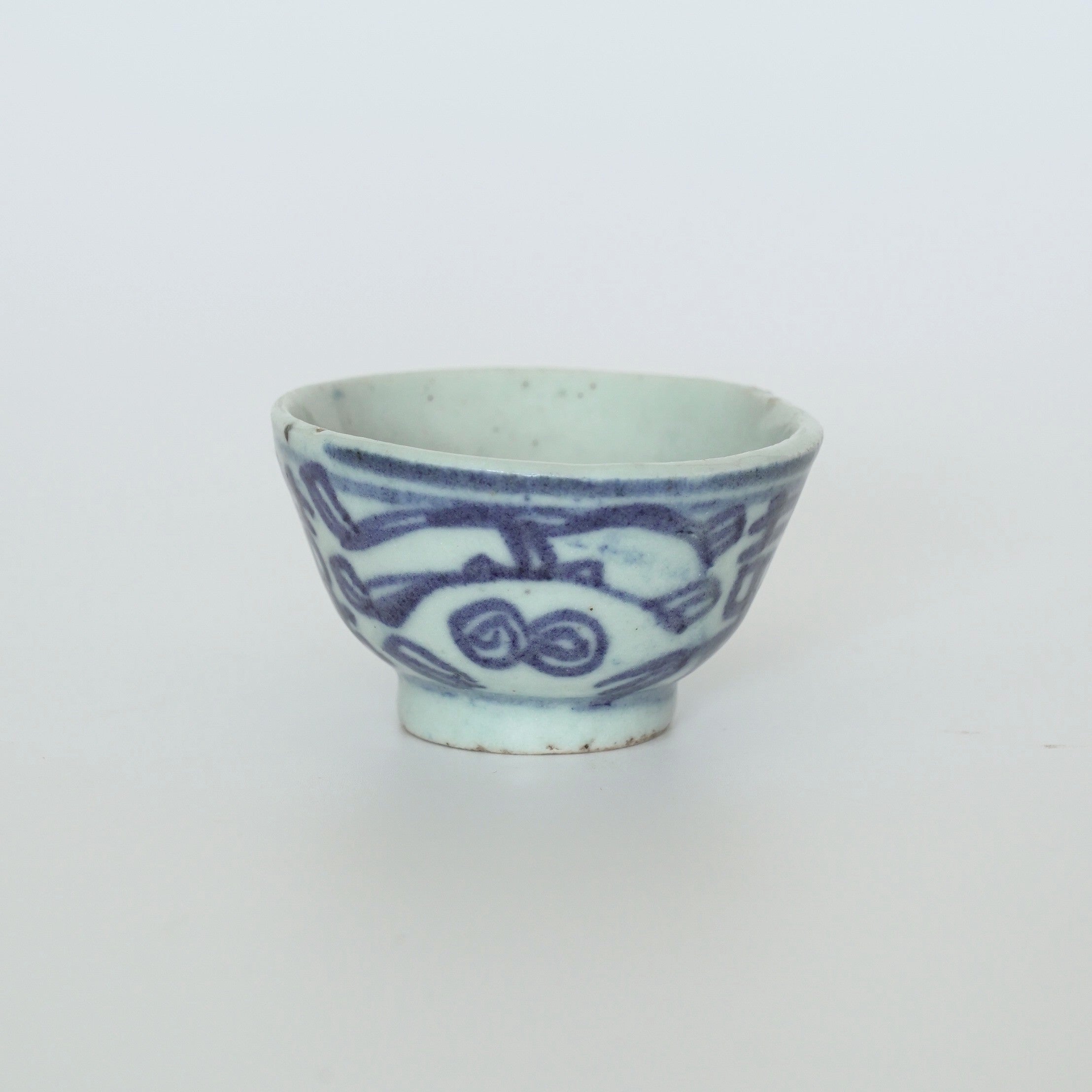 青花双喜文茶杯⑨