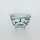 青花双喜文茶杯⑪