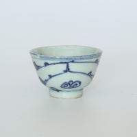 青花双喜文茶杯⑪
