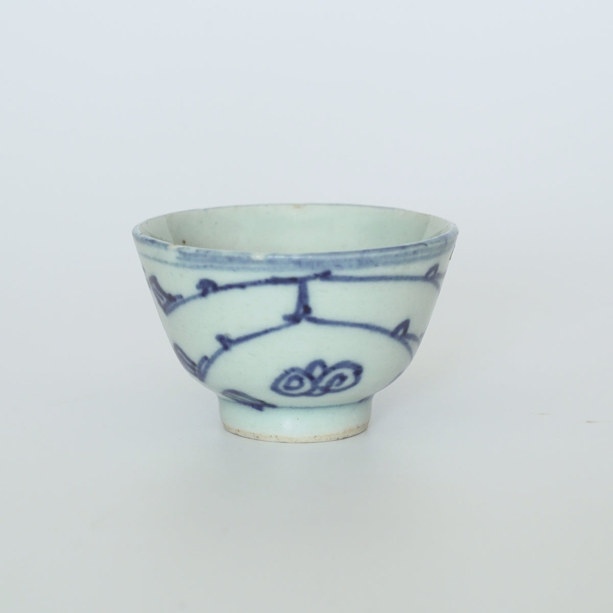 青花双喜文茶杯⑪