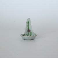 粉彩四季花文レンゲ⑧