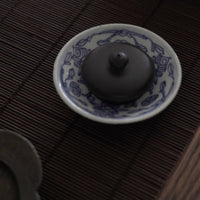 青花絡枝蓮文豆皿②