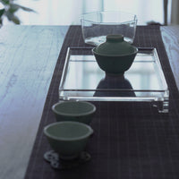 アクリル長方茶台