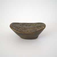 銅製寿字元宝茶枕 ①