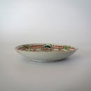 粉彩福寿桃文皿