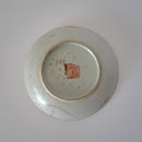 粉彩福寿桃文皿