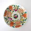 粉彩七宝三多文皿