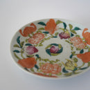 粉彩七宝三多文皿