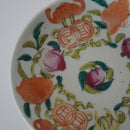 粉彩七宝三多文皿