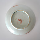 粉彩胡蝶花文皿・大