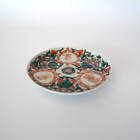 粉彩宝相華双喜文皿 ②