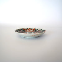 粉彩宝相華双喜文皿 ②