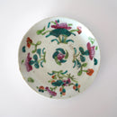 粉彩四季花文皿 ①