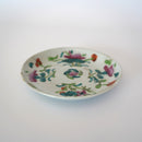 粉彩四季花文皿 ①