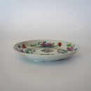 粉彩四季花文皿 ①