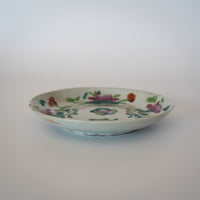 粉彩四季花文皿 ①