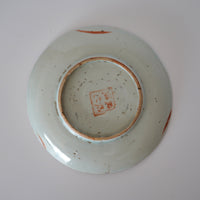 粉彩四季花文皿 ②