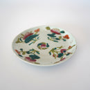 粉彩四季花文皿 ②