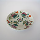 粉彩四季花文皿 ③