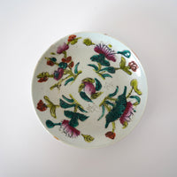 粉彩四季花文皿 ④