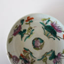 粉彩四季花文皿 ⑤