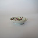 粉彩胡蝶花文豆皿