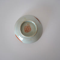 粉彩四季花文豆皿 ①