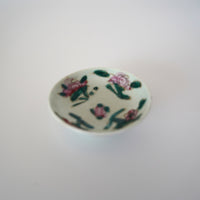 粉彩四季花文豆皿 ②