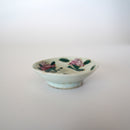 粉彩四季花文豆皿 ②