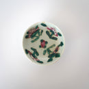 粉彩四季花文豆皿 ③