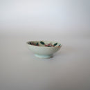 粉彩四季花文豆皿 ③