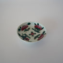 粉彩四季花文豆皿 ④