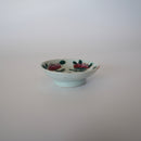 粉彩四季花文豆皿 ④