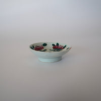 粉彩四季花文豆皿 ④