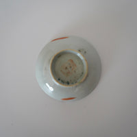 粉彩七宝三多文豆皿 ②