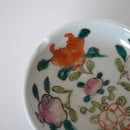 粉彩七宝三多文豆皿 ②