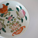 粉彩七宝三多文豆皿 ②