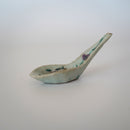 粉彩四季花文豆皿・蓮華セット