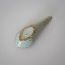 粉彩四季花文豆皿・蓮華セット